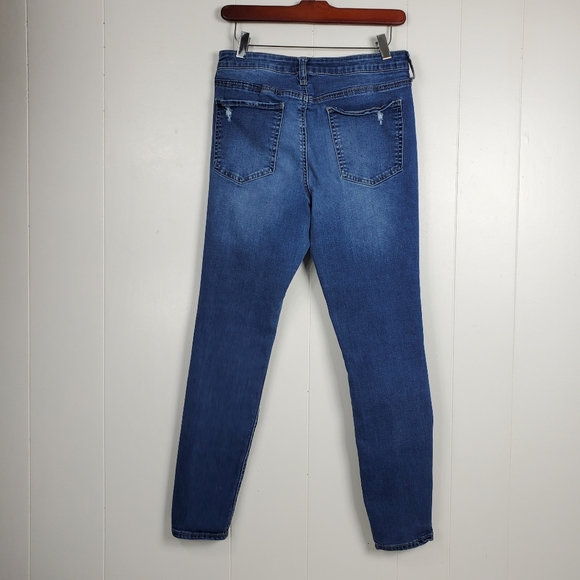 factory distressed jeggings size 11 - Picture 13 of 14